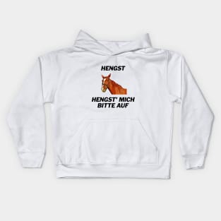 Hengst, Hengst' mich bitte auf Kids Hoodie